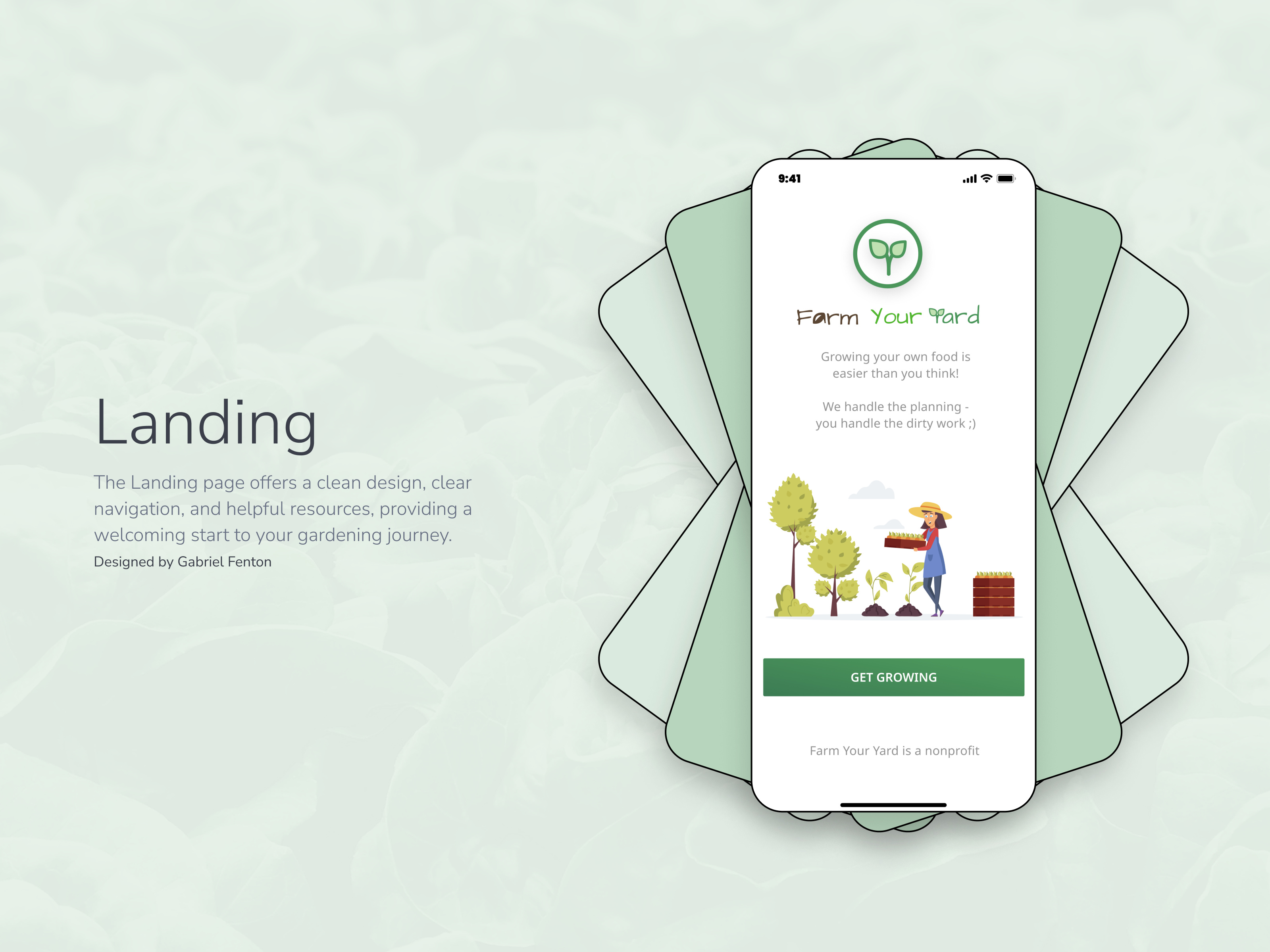 Farm Your Yard Landing Page