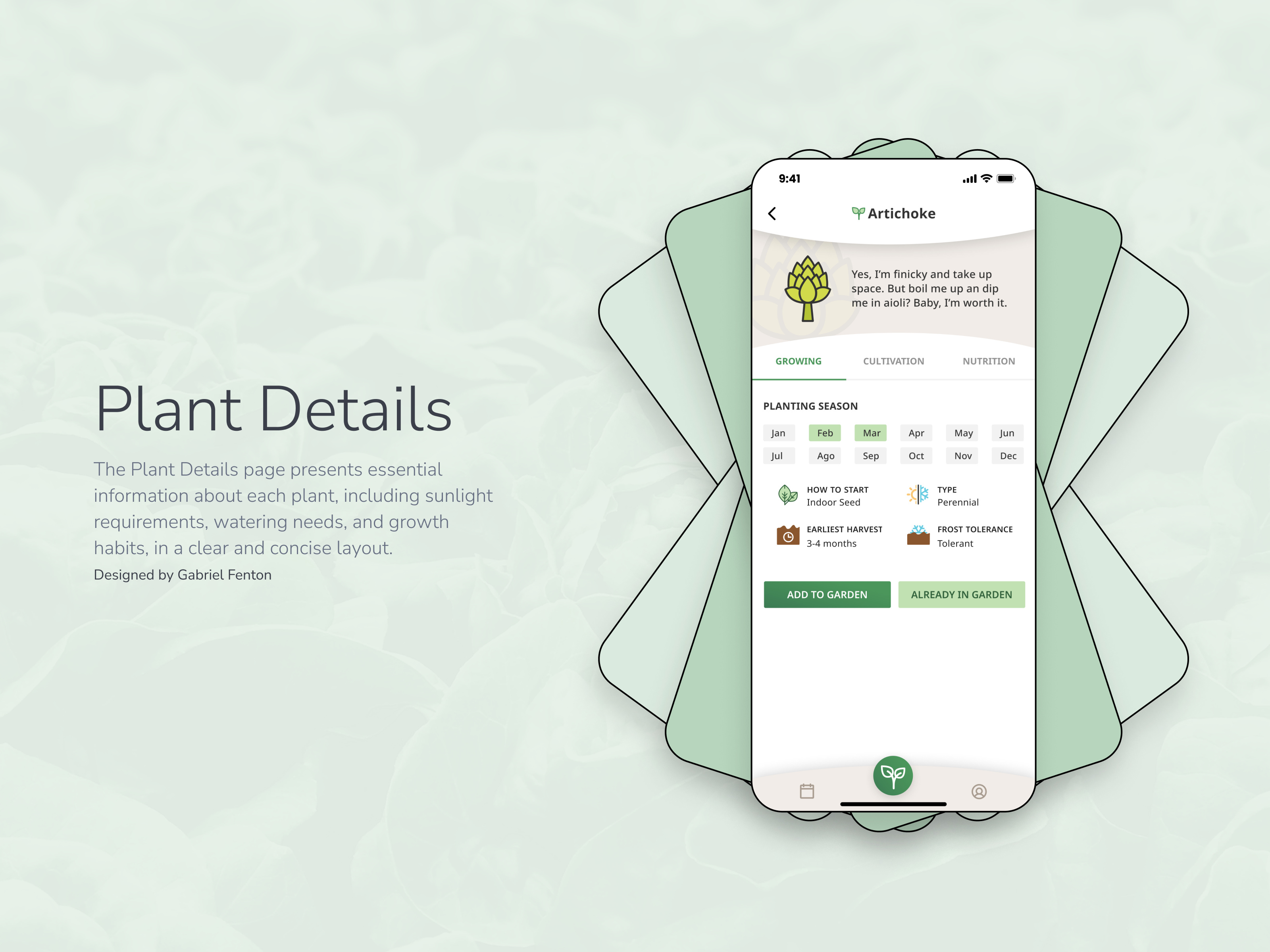 Farm Your Yard Plant Details