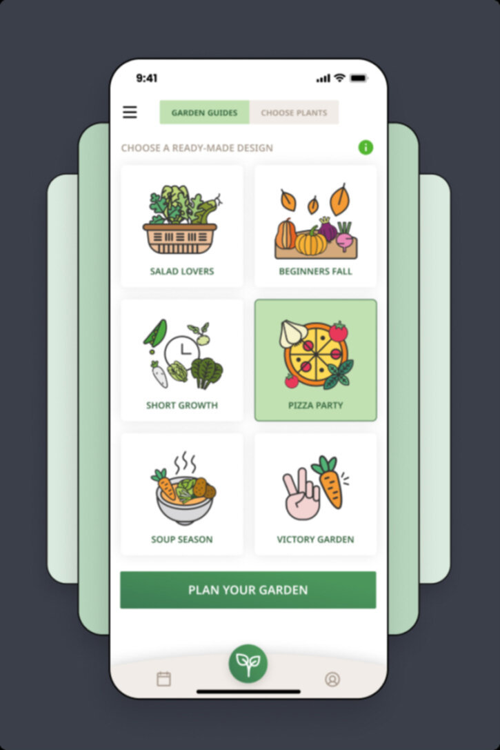 Farm Your Yard garden design interface